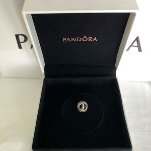 !USED! Pandora charm, letter T